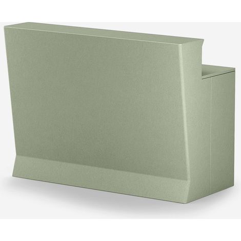 Bancone bar modulare in polietilene di design Marvy 150 - Verde