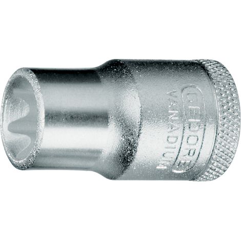 GEDORE Steckschlüsseleinsatz 1/2" Außen-TORX E12 TX 19 E12 6147340 (1/5)