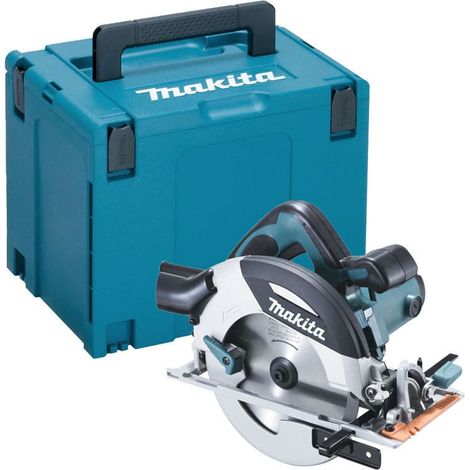 Makita – Scie circulaire 1400 W Ø 190 mm – Profondeur de coupe 67 mm – Frein électrique – Coffret MAK-PAC – HS7101J (1/10)
