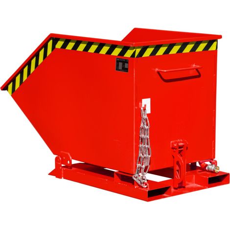 Bauer Südlohn Benne basculante à copeaux SKK 400, laquée, rouge feu (1/4)