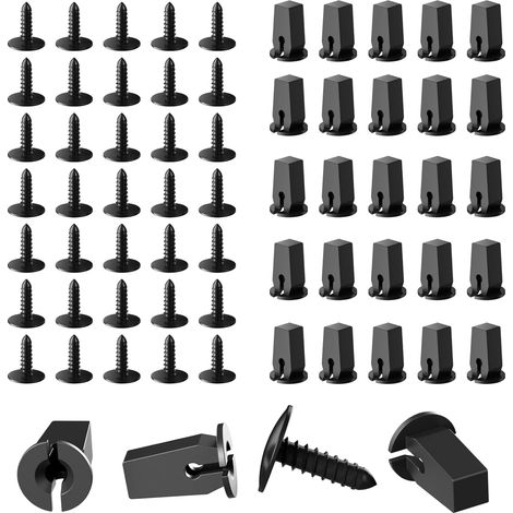 43 Stück Blechschrauben M5x16 mm,karosserieschrauben,blechschrauben,blechschrauben Kohlenstoffstahl,blechschrauben sortiment,kunststoffschrauben,mit 43 Basis(Schwarz) (1/5)