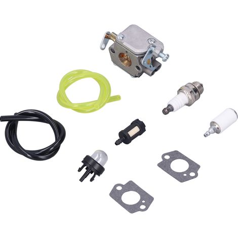 Kit de carburateur, bougie et tuyaux pour tronçonneuse Homelite UT‑10781 UT‑10926 33cc RY74003D 000998271 (1/5)