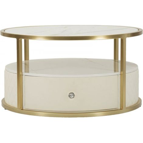 TAVOLINO DA CAFFÈ SHARON CM Ø 75X40