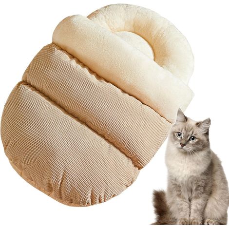Lit pour Chat pour Chatons, lit pour Chaton Doux,Grotte de (1/5)