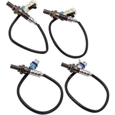 4 sensores de oxígeno O2 para Cadillac Escalade, Chevrolet Silverado, Tahoe, GMC Yukon y Sierra 12609457 12611165 92457789 (1/5)