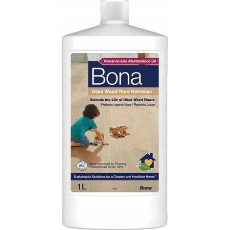 Bona Refresher Oil mantenimiento parquet madera aceitada 1L