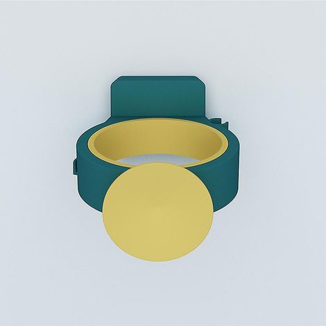 Rangement sous sèche-cheveux pour salle de bain (1/5)