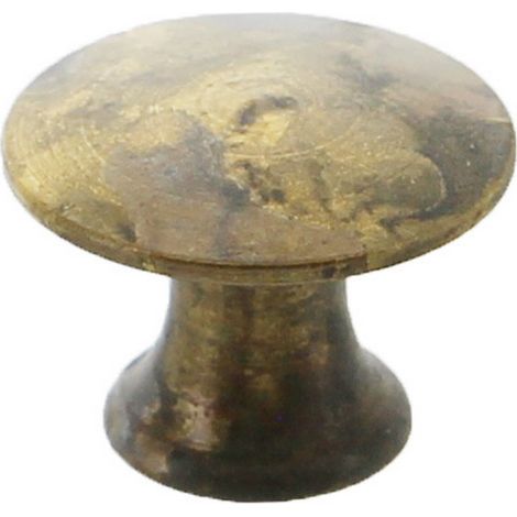 50PZ POMOLO ANTICATA ART. 24459 MM.18 OTTONE ANTICO (1/2)
