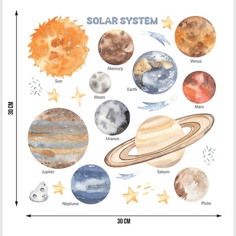 Sticker - Espace - 30x30 cm