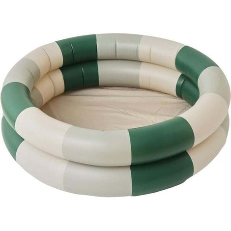 Piscine Gonflable Piscine Gonflable pour bébé Portable Gonfler et dégonfler Piscine de Plage Piscine pour bébé pour la Maison Salle de Bain intérieure, Vert (1/4)