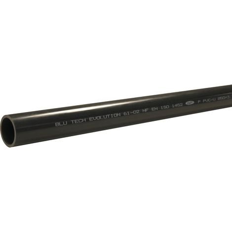 Fitt – Tube PVC pression D25 haute résistance – Étanchéité parfaite – Installation rapide – Pour réseaux d'eau potable