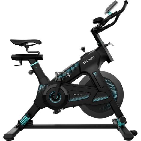 Cecotec Bicicleta Indoor DrumFit Indoor 23000 Kosmos Pro. Volante de Inercia de 23 Kg, Resistencia Manual, Tecnología Dynamic Pro, Manillar y Sillín Deportivos, Pantalla LCD