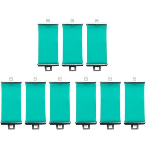 9 piezas de abrazaderas de silicona para envoltorios de tazas de impresora de sublimación 3D, molde de silicona para tazas de 11 oz, accesorio para impresión de tazas por sublimación 3D.