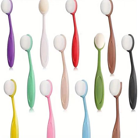 Set de 12 pinceaux à encres pour estampage, outil pour peinture et dessin, accessoire créatif (1/5)
