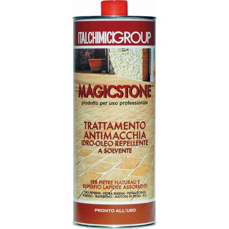 1 lt solvente antimacchia Magicstone protettivo antimuffa esterno interno (1/2)