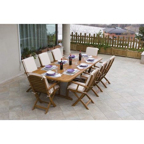 SET 2 CUSCINO per POLTRONE CON SCHIENALE SPESSORE 5 CM PER SDRAIO SEDIA IMPERIALE ECRU'