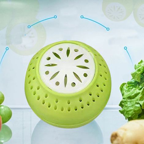 Ein Kühlschrankball, der Feuchtigkeit absorbiert und Gerüche entfernt, erfrischt die Luft im Kühlschrank, für Küche, Haushalt und Küche. (1/5)