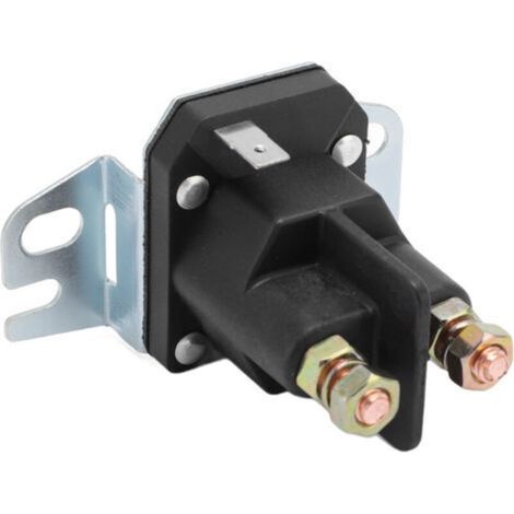 Démarrage Électromagnétique 12V 300A pour Tondeuse à Gazon 3 Bornes Compatible 691656 555375GS 790951- (1/5)