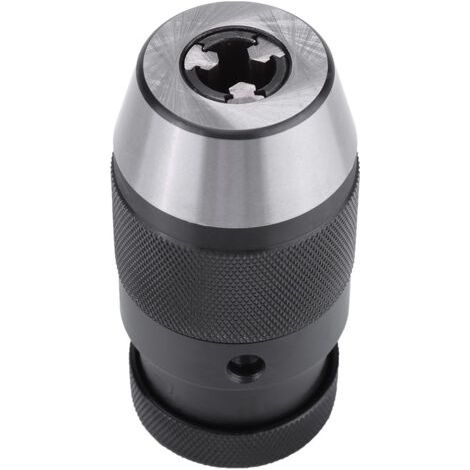 royaluxe-Mandrin de perceuse robuste 1 pc 0-13mm 1/2 mandrin auto-serrant en acier sans clé B16 pour tour perceuse électrique mandrin de presse