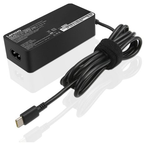 Adaptateur secteur Lenovo 4X20M26272 USB-C 65 W, noir (1/2)
