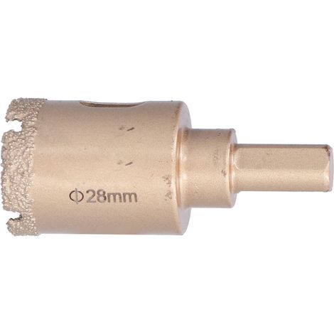 28-mm-Lochaufweiter, gelöteter Bohrer, Schneidwerkzeug für Glas, Keramik, Marmor und Stein (1/5)