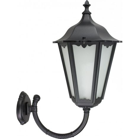 Applique da muro esterna Retro nera 30cm 1xE27 IP43 (1/5)