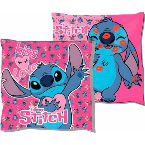 Cuscino Stitch materiale morbido peluche dimensioni 18 pollici