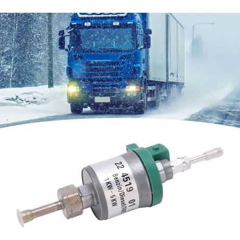 12V 22ml Kraftstoffdosierpumpe für Dieselheizungen 22451901, Kraftstoffpumpe für 1-5kW Standheizungen, kompatibel mit Eberspächer Airtronic D2/D4 (1/5)