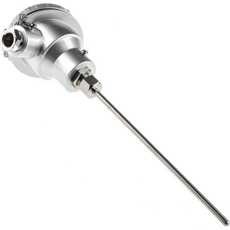 Capteur RTD PT100 RS PRO, Ø 6mm, L.200mm, +450°C max, Tête de connexion ( Prix pour 1 )