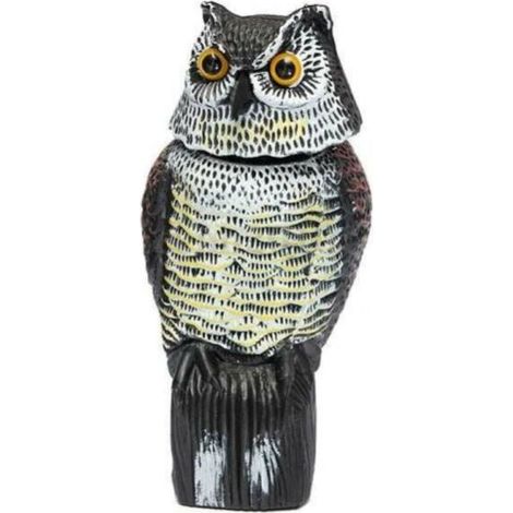 Pigeon Repellent - Luminous Reflective Owl Bird Scarer, Anti Bird Scarecrow - to Keep Pigeons Crows and More Away (1/5)