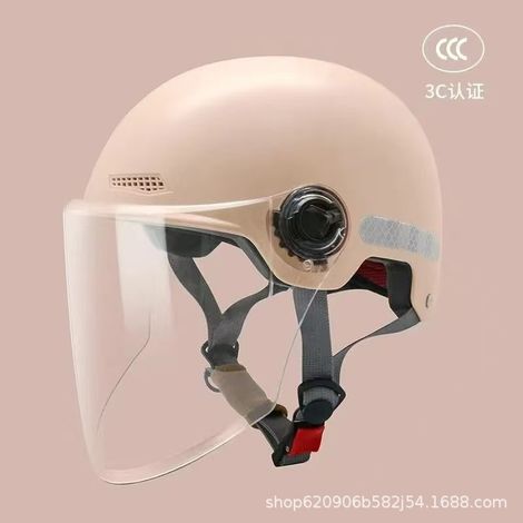 Casque Motocyclette Demi - Jupe - Casques pour Motocyclettes - Rétro Ouvert (1/5)