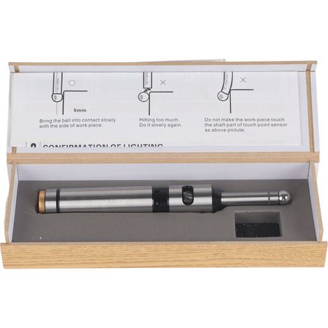 Fotoelektrischer Kantendetektor, hohe Präzision, lange Lebensdauer, 10 mm Messbereich, großes Edelstahlteil für den täglichen Gebrauch - Crezuo