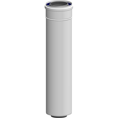Atec tuyau PolyClassic ajustable, concentrique, DN 80/125, 500 mm (1/2)