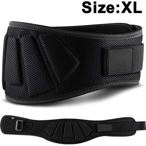 Ceinture De Soulevé De Terre - EVA Nylon - Soutien Lombaire Pour Musculation Fitness Cross Training - S M L XL - 1 Pièce (1/5)
