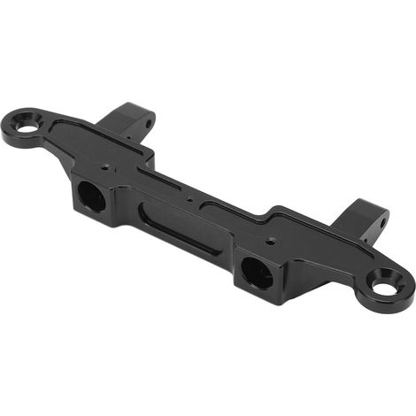 Support de pare-chocs arrière en alliage d'aluminium CNC pour véhicule RC Axial 1/6 SCX6 (noir) (1/5)