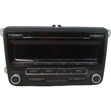 [PRODUIT D'OCCASION] Autoradio VOLKSWAGEN Polo V Phase 1 (6r) 2009-2014 ♻️ Ref Oe. 5m0057186jx - Garantie à vie (1/4)