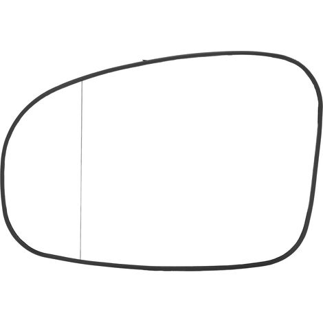 Verre de rétroviseur chauffant pour porte, dégivrage, visibilité améliorée, extérieur haute clarté pour Prius 2009 à 2015, gauche (1/5)