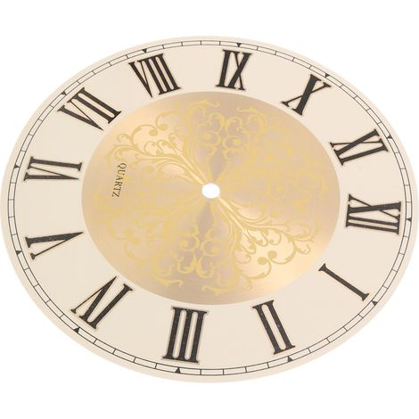 Cadran D'horloge Soi-même Rond en Fer pour Horloge Murale (1/5)