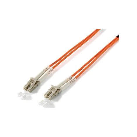 Equip LC/LС 62.5/125μm 2.0m Cable de fibra óptica e InfiniBand 2 m Naranja