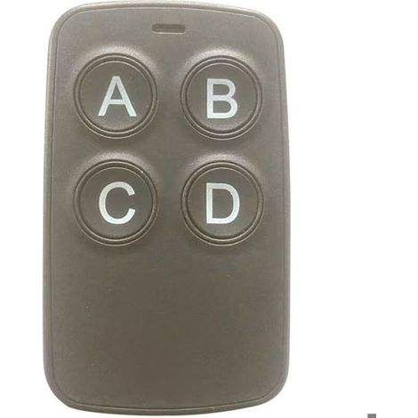 Télécommande sans fil universelle pour volets roulants, portes de garage et barrières d’accès – Fréquence 250–868 MHz, co (1/2)