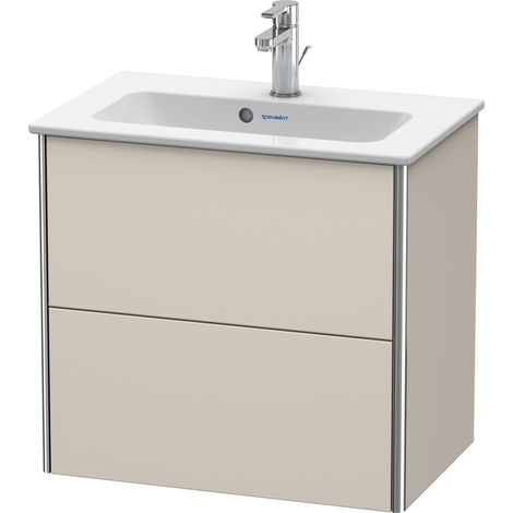 Duravit XSquare mueble bajo lavabo Compact, suspendido, 2