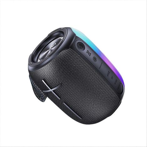 Enceinte portable Bluetooth 5.3 Hi-Fi sans fil USB mini haut-parleur d'extérieur avec éclairage RGB et lecture de musique (1/5)