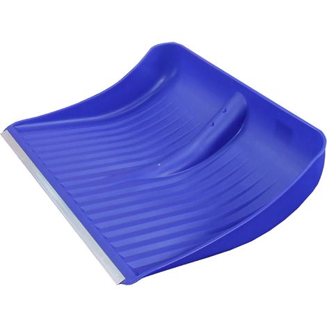 Di Martino 5301B Pala Spazzaneve in Resina con Profilo Alluminio 50x42 cm innesto rapido colore Blu (1/4)