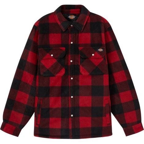 Camicia trapuntata Dickies PORTLAND Rosso L