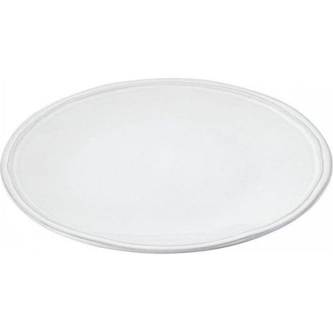Lot de 6 assiettes rondes plates (Ø)220 mm, en argile (1/5)