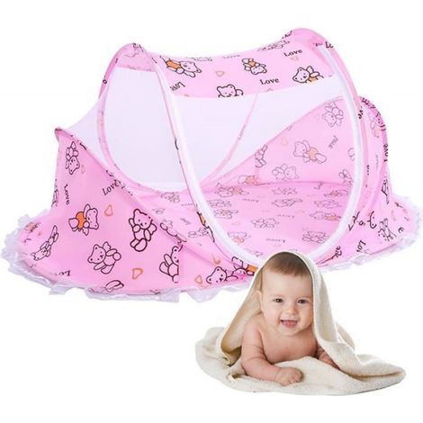 Moskitonetz, Baby-Moskitonetz, Sommer-Moskitonetz für Kinder, Tragbares Reise-Moskitonetz, Moskitonetz für Neugeborene (1/5)