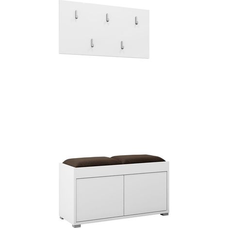 Conjunto para recibidor Comfivo Tutela, Manila 04, 0x0x0cm, Aglomerado laminado, Tapiz, Montada en la pared, Colocada