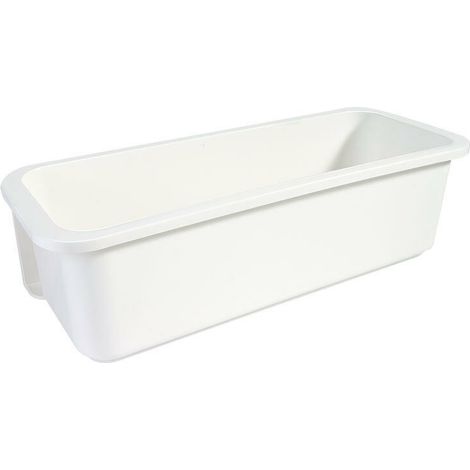 BRAVIX Meuble coulissant pour rangement sous évier ou cuisine ,Etagere de Rangement sous Evier Rack 1 pièce，blanc