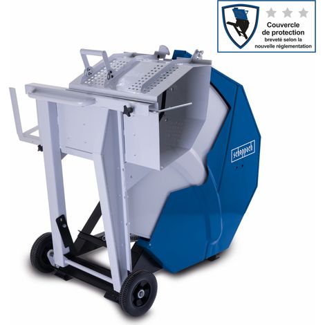 Scheppach Scie circulaire inclinable HS750 – 5000 W – 400 V – Lame de scie HW 700 mm – Vitesse de rotation 1400 min-1 – Diamètre de perçage 30 mm
