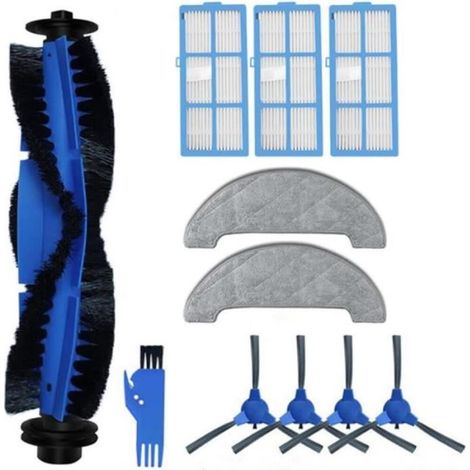 11 Pièces de Rechange pour Robot aspirateur Ultenic D5 Series D5S / D5S Pro / Pro +, Brosse Principale, Brosse latérale, Filtres HEP (1/4)